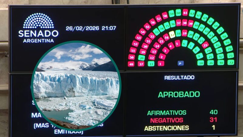 El Gobierno aprobó cambios a la Ley de Glaciares en el Senado ...