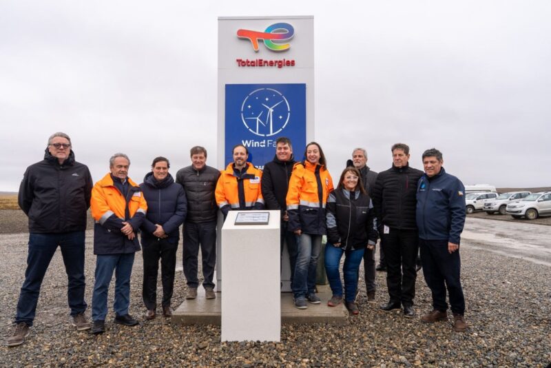 TotalEnergies inauguró en Río Cullen el parque eólico más austral del mundo