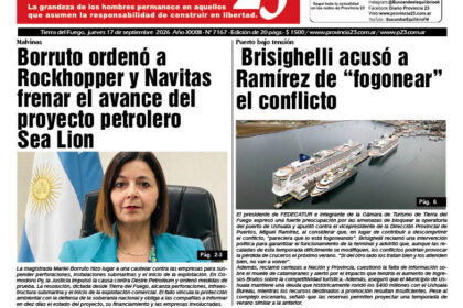 Tapa Diario Provincia 23 N° 7172