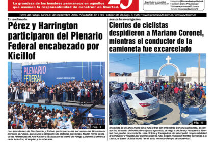 Tapa Diario Provincia 23 N° 7174