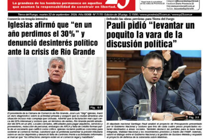 Tapa Diario Provincia 23 N° 7175