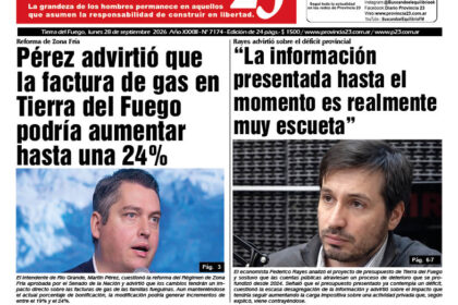 Tapa Diario Provincia 23 N° 7179