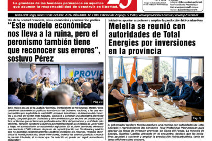 Tapa Diario Provincia 23 N° 7193