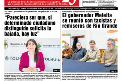 Tapa Diario Provincia 23 N° 7194