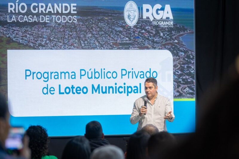 Pérez lanzó un programa público-privado para acceder a 600 lotes con servicios